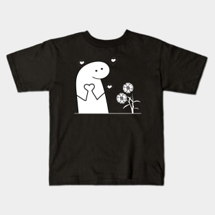 Funny Simple Illustration Kids T-Shirt